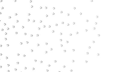 XMAS stars background, sparkle lights confetti falling. magic shining Flying christmas stars on night