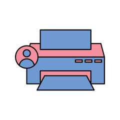 printer, image, photography, image printer icon
