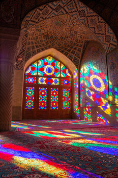 Nasir al-Mulk Pink Mosque, Shiraz, Iran