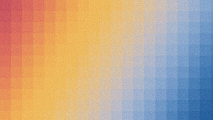 4K Digital grainy gradient with a colorful soft noise effect. A unique blend of vintage vibes and lo-fi glitch textures.