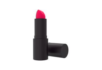 3d illustration of lipstick on transparent background 
