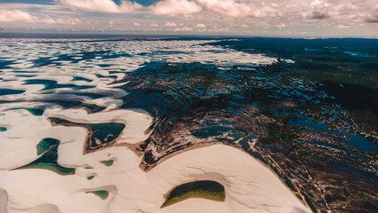 Lençóis Maranhenses Lagoas Dunas Praia Paisagem Barreirinhas Atins Planeta Vilarejo Star Wars...