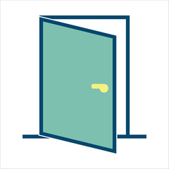 door icon vector design template