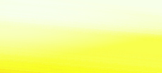 Elegant yellow gradient  panorama widescreen background, usable for banner, poster, Advertisement, events, party, celebration, and various graphic design works