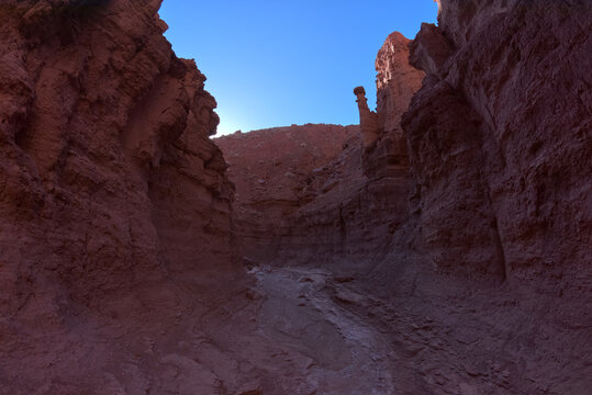 The Narrows of Cathedral Canyon at Marble Canyon AZ