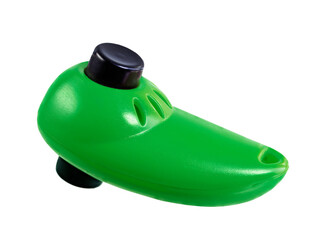 Isolated clicker used for dog training