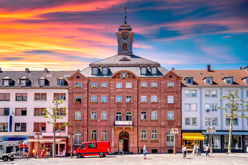 Rathaus, Pirmasens, Deutschland 