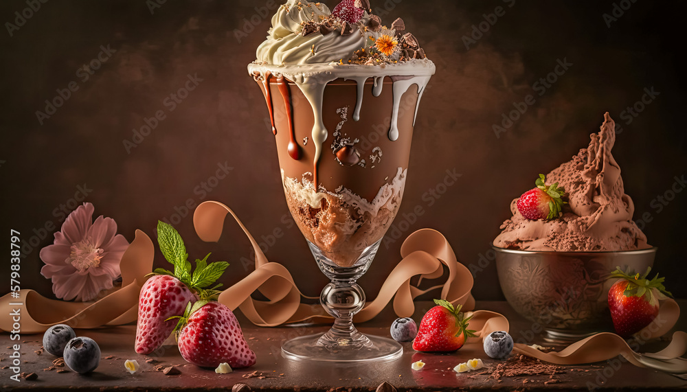 Wall mural Chocolate Parfait
National Chocolate Parfait Day Monday 1 May 2023