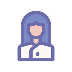 nurse icon for your website design, logo, app, UI. 