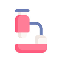 microscope icon for your website design, logo, app, UI. 