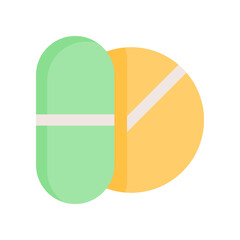 pill icon for your website design, logo, app, UI. 