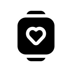 smartwatch icon for your website design, logo, app, UI. 
