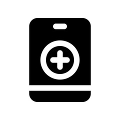 health app icon for your website design, logo, app, UI. 