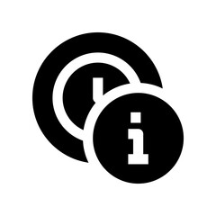 time icon for your website, mobile, presentation, and logo design.