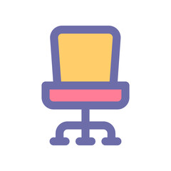 chair icon for your website design, logo, app, UI. 