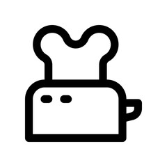 toaster icon for your website design, logo, app, UI. 