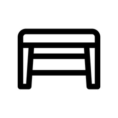 table icon for your website design, logo, app, UI. 