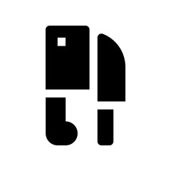 knife icon for your website, mobile, presentation, and logo design.