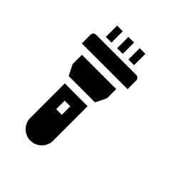 flashlight icon for your website, mobile, presentation, and logo design.