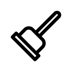 plunger icon for your website, mobile, presentation, and logo design.