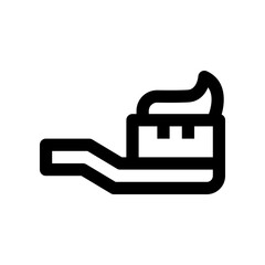 brush teeth icon for your website, mobile, presentation, and logo design.