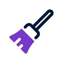 broom icon for your website, mobile, presentation, and logo design.