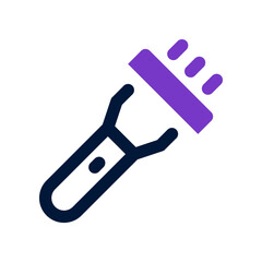 flashlight icon for your website, mobile, presentation, and logo design.