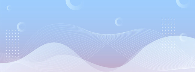 Banner background. full color, wave effect gradation.blue and dark red .line eps 10