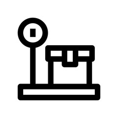 scale icon for your website, mobile, presentation, and logo design.