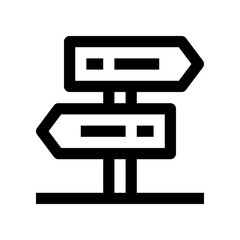 Fototapeta premium direction icon for your website, mobile, presentation, and logo design.