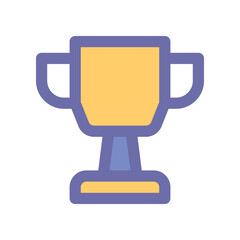 trophy icon for your website design, logo, app, UI. 