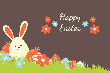 Happy Easter background.