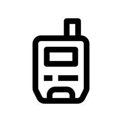 glucometer icon for your website, mobile, presentation, and logo design.