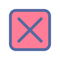 Obraz premium cancel icon for your website design, logo, app, UI. 