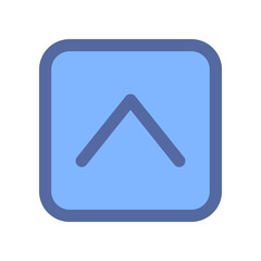 up arrow icon for your website design, logo, app, UI. 