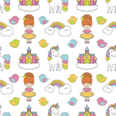 Fototapeta premium set of animals