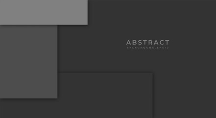 Obraz premium Modern Overlap Dimension grey Line Bar Background with Copy Space for Text or Message