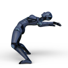 女性サイボーグ