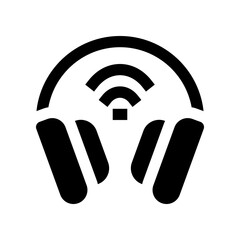 headphone icon for your website, mobile, presentation, and logo design.