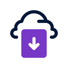 file download icon for your website, mobile, presentation, and logo design.