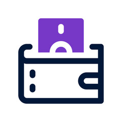 wallet icon for your website, mobile, presentation, and logo design.