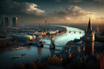 Obraz premium London Through My Lens: A Breathtaking Cityscape