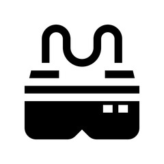 glasses icon for your website, mobile, presentation, and logo design.