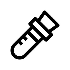 test tube icon for your website, mobile, presentation, and logo design.