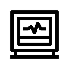 cardiogram icon for your website, mobile, presentation, and logo design.