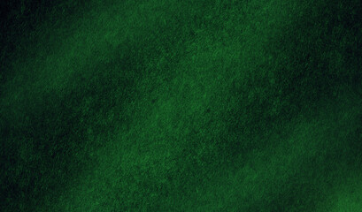 Green grassy color abstract rough grunge surface for texture background