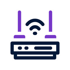 router icon for your website, mobile, presentation, and logo design.