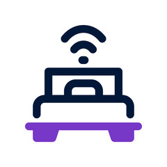 bedroom icon for your website, mobile, presentation, and logo design.