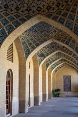 Fototapeta na wymiar Nasir al-Mulk Mosque, Shiraz, Iran
