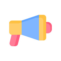 megaphone icon for your website design, logo, app, UI. 